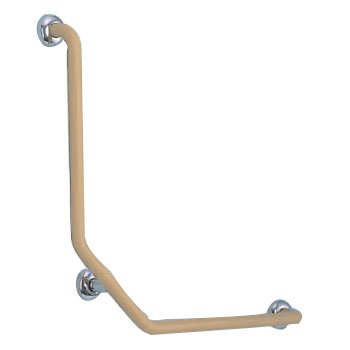 シロクマ D形丸棒ニギリバー 700×700 アイボリ 【NO-852】【メーカー直送のみ・代引き不可・NP後払い不可】