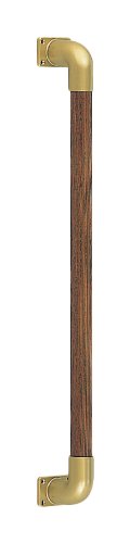 シロクマ 丸棒手すり 800mm AG／Mオーク 【BR-512】【メーカー直送のみ・代引き不可・NP後払い不可】