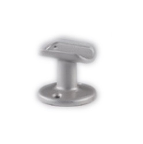 シロクマ ステン A形ブラケット直受 32Φ シルバー 【ABR-103】【メーカー直送のみ・代引き不可・NP後払い不可】