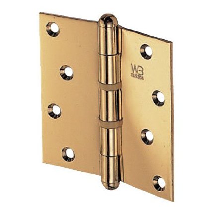 シロクマ キャノン丁番 89×56 金 【BS-100】【メーカー直送のみ・代引き不可・NP後払い不可】