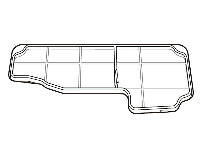 ゆうパケット対応可 パナソニック Panasonic ななめドラム洗濯乾燥機 Cuble キューブル 洗濯機 乾燥フィルター(奥) AXW2208-9SG0のサムネイル