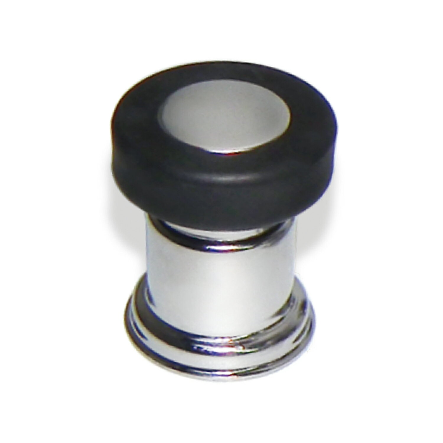 【ゆうパケット対応可】NEW HIKARI ルーム戸当り フック無 シルバー/黒 SH-TR10SK 商品コード 99099460