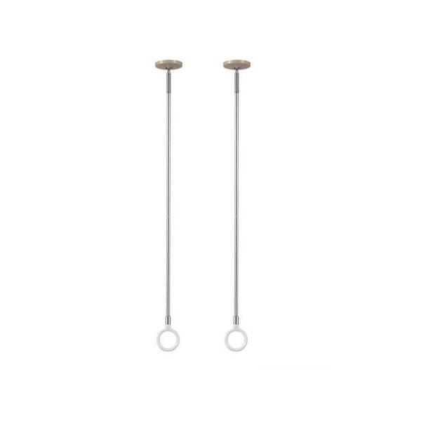 川口技研 【SPCL-M】 ホスクリーン SPC型 ロングタイプ 木調天井用 2本セット