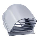 西邦工業 SEIHO 【CFX75】 外壁用アルミニウム製換気口 深型フード CFX 下部開閉タイプ ガラリ型