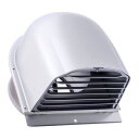 西邦工業 SEIHO 【CFXD75C】 外壁用アルミニウム製換気口 深型フード CFXD-C 下部開閉タイプ ガラリ型 防火ダンパー付 特定防火設備適合品 前...
