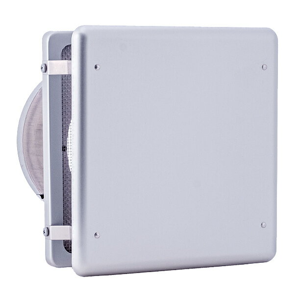 西邦工業 SEIHO 【KNBD150C】 外壁用アルミニウム製換気口 フラットカバー付換気口 KNBD-C 角金網型10メッシュ フラットカバー付 防火ダンパー付 特定防火設備適合品 前面フューズ交換 フェイス着脱式