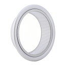 西邦工業 SEIHO 【SN400】 外壁用アルミニウム製換気口 フラットグリル SN 大口径 金網型10メッシュ 低圧損 大口径