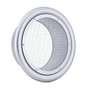 西邦工業 SEIHO 【SN50】 外壁用アルミニウム製換気口 フラットグリル SN 金網型10メッシュ 低圧損 低圧損