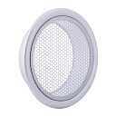 西邦工業 SEIHO 【SP300】 外壁用アルミニウム製換気口 フラットグリル SP 大口径 丸パンチング型8?xPITCH10 大口径