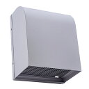 西邦工業 SEIHO 【WBD200SC】 外壁用ステンレス製換気口 パイプフード WBD-SC 深型角フード 3メッシュ 防火ダンパー付 特定防火設備適合品 ...