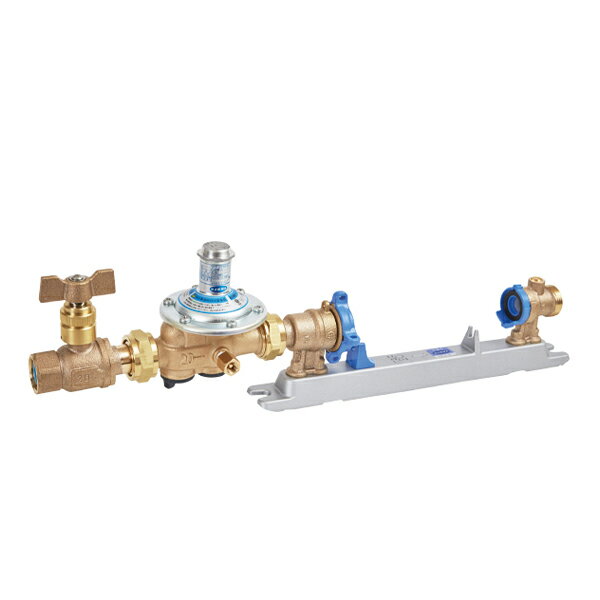 タブチ TBC TABUCHI 【52410166-25-1】 メータユニット ストレート 盗防TH形 0.30MPa MUK5タイプ ストレート TH形盗防止水栓・減圧弁付オネジ×メネジ パッキン仕様 品番：13S MUK5 SP-UVPTH 30.