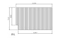 トクラスバスルーム用巻きフタ浴室サイズ：1216浴槽水栓：なし仕様：L寸法：W1124mm×D710mm材質：樹脂(PP)色 ：ホワイト※2017年11月より仕様変更しております。旧品番：GFFMBAW2XX、FFMBAW2XX旧サイズ：W1100.5mmxD724mm【ご注意】浴室のドア位置と浴槽位置によって右仕様(R)と左仕様(L)があります。ご確認ください。