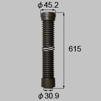 LIXILリクシルトステムジャバラΦ40 商品コード:G-Y514-PCEA内容物:本体×1オータムブラウン 新品