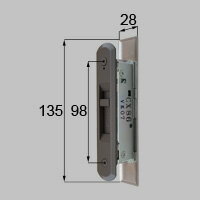 LIXIL リクシル トステム 【商品コード：L1Y58 内容物：錠セット×1、取扱説明書×1 オータムブラウン 】