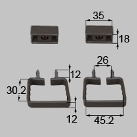 LIXIL リクシル トステム 角サドル【商品コード：WTAG003 内容物： オータムブラウン 】
