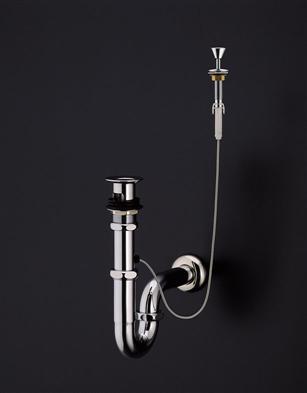 TOTO 壁排水金具（32mm、Pトラップ、ワンプッシュ、ボタン付） 【TLDP2205J】