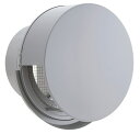 ユニックス 【BSW250SCR3MDSP】 BSW-SCR3MDSP(大口径) 屋外用製品 ステンレス製 グリル 外風対策 丸型フラットカバー付 メッシュ 防火ダンパー 72℃型式 換気口 手配後キャンセル不可商品