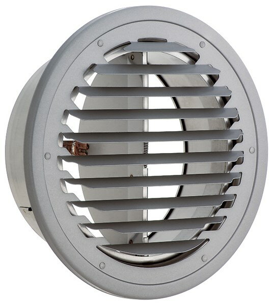 ユニックス 【SG125CBDSQR】 SG-CBDSPR 屋外用製品 ステンレス製 グリル 薄型グリル 横ガラリ 防火ダンパー（後面ヒューズ） 120℃型式 換気口 手配後キャンセル不可商品