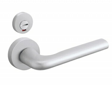 ウッドワン WOOD ONE 【ZH11RA ZH11RA3-B】レバーハンドルセットRA型 （シルバー）アルミ風塗装 表示錠