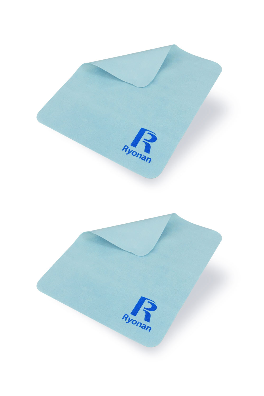 Ryonan液晶クロス 2個セット クリーニングクロス 色々に使える 画面等に優しい 繰り返し使用可能 水洗いOK 素材:スエード 送料無料