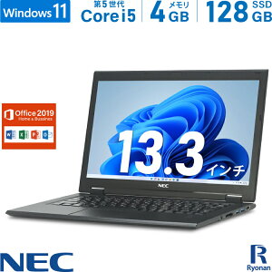 ڥݥ5ܡNEC VersaPro VK22TG 5 Core i5 :4GB M.2 SSD:128GB Ρȥѥ Microsoft Office 2019  ̵LAN HDMI Bluetooth Office  ѥ Windows 11  Office2019 | pc Ρ ɥ