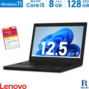 ڥݥ5ܡLenovo ThinkPad X260 6 Core i5 :8GB SSD:128GB Ρȥѥ 12.5 HDMI SDɥå ̵LAN Office  ѥ ťΡȥѥ Windows11  Windows10 1