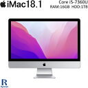 Apple Mac iMac 18.1 第7世代 Core i5 メモリ