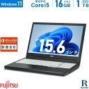 【GW直前！最大5,000円OFFクーポン】富士通 LIFEBOOK おまかせ 第4世代 Core i5 メモリ:16GB 新品SSD:1TB ノートパソコン Microsoft Office 2019搭載 DVD-ROM 無線LAN Windows 11 搭載 中古pc Office2019 テンキー