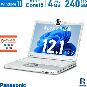 Panasonic åĥΡ CF-SZ6RDAVS 7 Core i5 :4GB SSD:240GB Ρȥѥ Microsoft Office 2021 12.1 HDMI ̵LAN  ѥ ťΡȥѥ Windows 11  Office2021 WEB