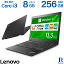 【 Office 付き / WEBカメラ 】中古ノートパソコン Windows11 / Lenovo ThinkPad L380 第8世代 Core i3 メモ...