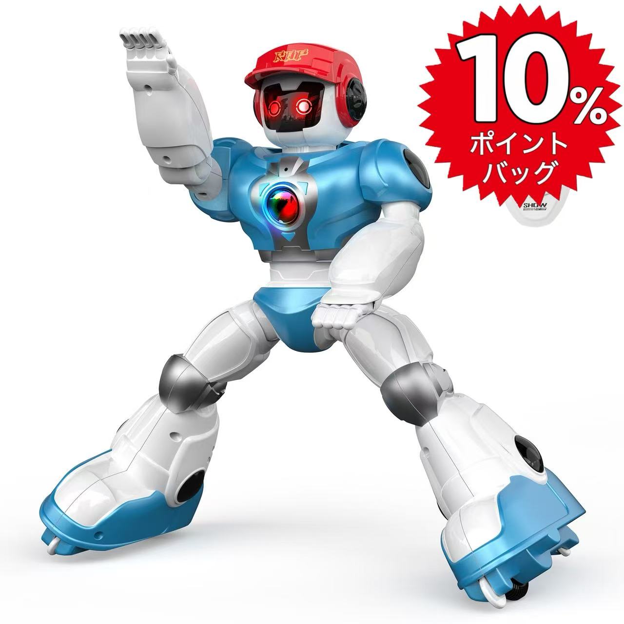 【高還元★10%ポイントバック】 ロボット 多機能ダンスロボット 電動 ラジコン 英語会話 14種類の曲 スライド ポログラミングモード LEDライト 科学普及 プログラム可能 手振り制御 子供 男の子 女の子 小学生 誕生日 プレゼント 99888-6