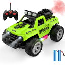 ラジコンカー オフロード 子供向け ラジコン 車 おもちゃ リモコンカー RCカー DEERC ワイヤレスリモコン 全地形 電動 2.4Ghz 充電式バッテリー...