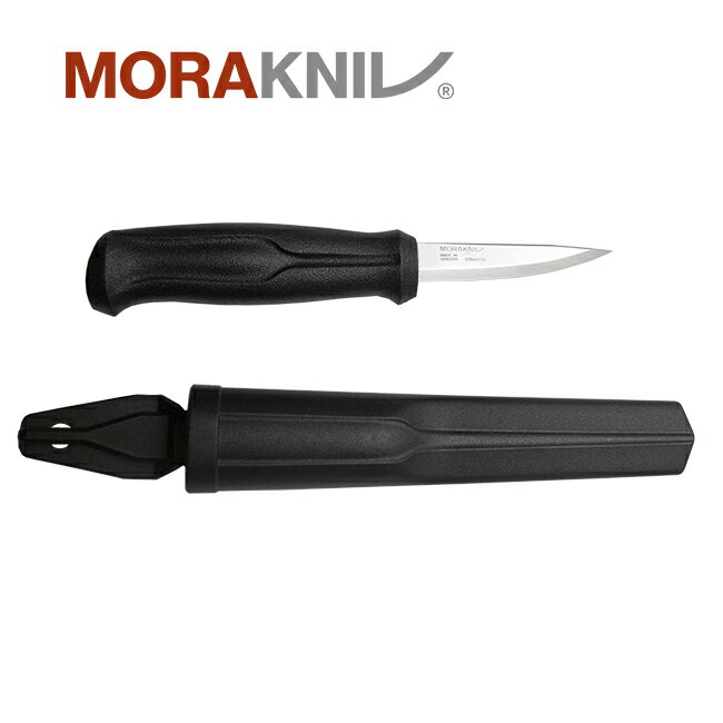 モーラナイフ ウッド カービング ベーシック ステンレス Morakniv 正規品 | 木工用ナイフ 木工ナイフ 工作 彫刻刀 スプーン作り DIY DIYナイフ グリーンウッドワーク ウッドワーク 木材 削る