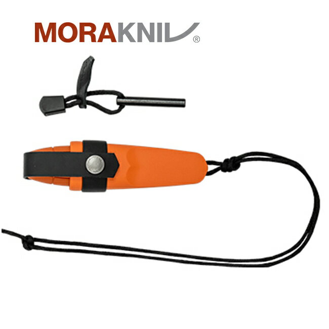Morakniv Eldris Neck Knife Kit Burnt Orangeモーラナイフ エルドリス ネックナイフキット バーントオレンジ【正規品】