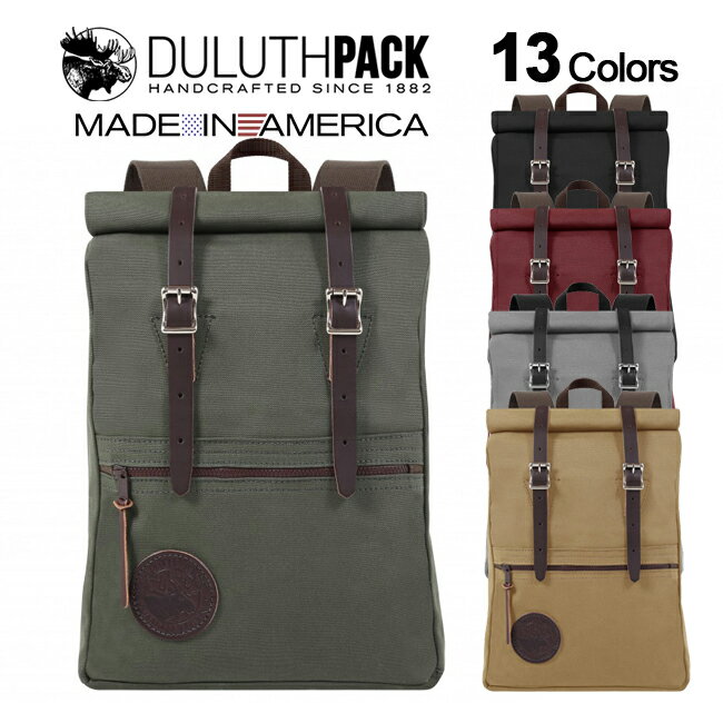 Duluth Pack Roll-Top Scout Packダルースパック ロールトップ スカウトパック(旧タイプ)【正規品】