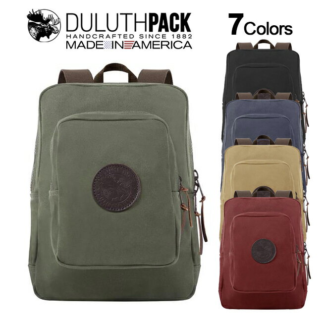 Duluth Pack Medium Standard Daypackダルースパック ミディアム スタンダード デイパック【正規品】