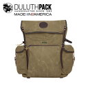 【NEW】Duluth Pack Pathfinder Pack WAXダルースパック パスファインダーパック ワックス【正規品】