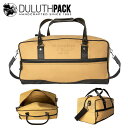 Duluth Pack Poirier Signature Series Weekender Duffelダルースパック ポワイエ シリーズ ウィーケンダー ダッフル【正規品】