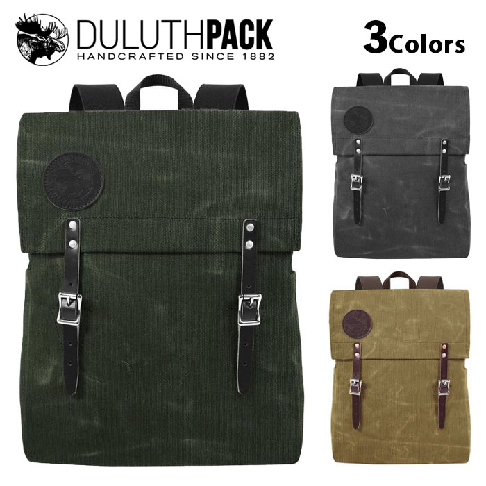 Duluth Pack Scoutmaster Pack Laptop WAXダルースパック スカウトマスターパック ラップトップ ワックス【正規品】