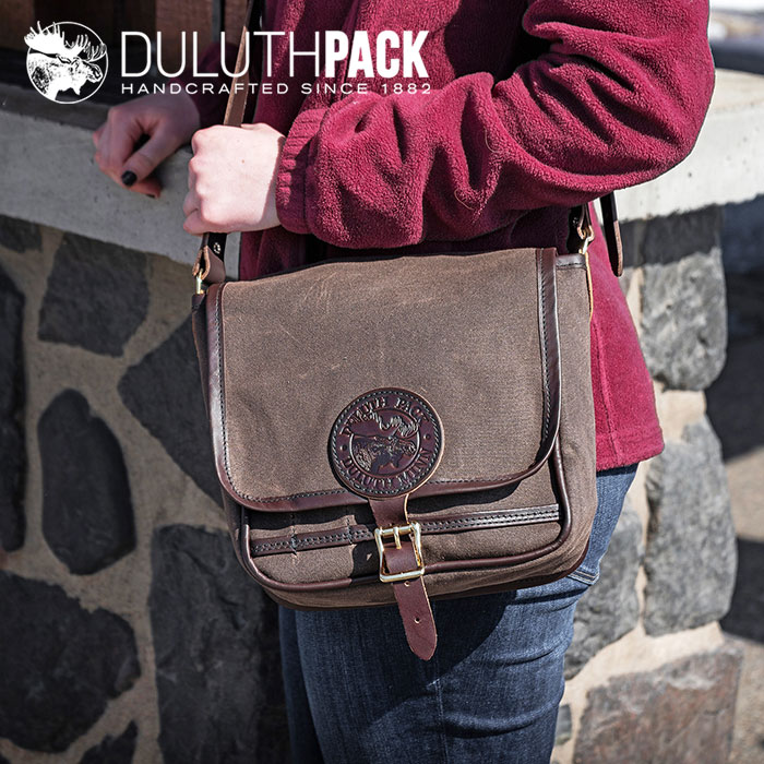 ミニショルダーバッグ ミニハバーサック ダルースパック ワックスブラウン Duluth Pack 限定カラー