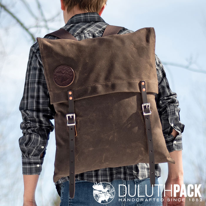 【エントリーでP5倍★】バッグパック ダルースパック #51 ユーティリティ ワックスブラウン Duluth Pack メンズ レディース【正規品】