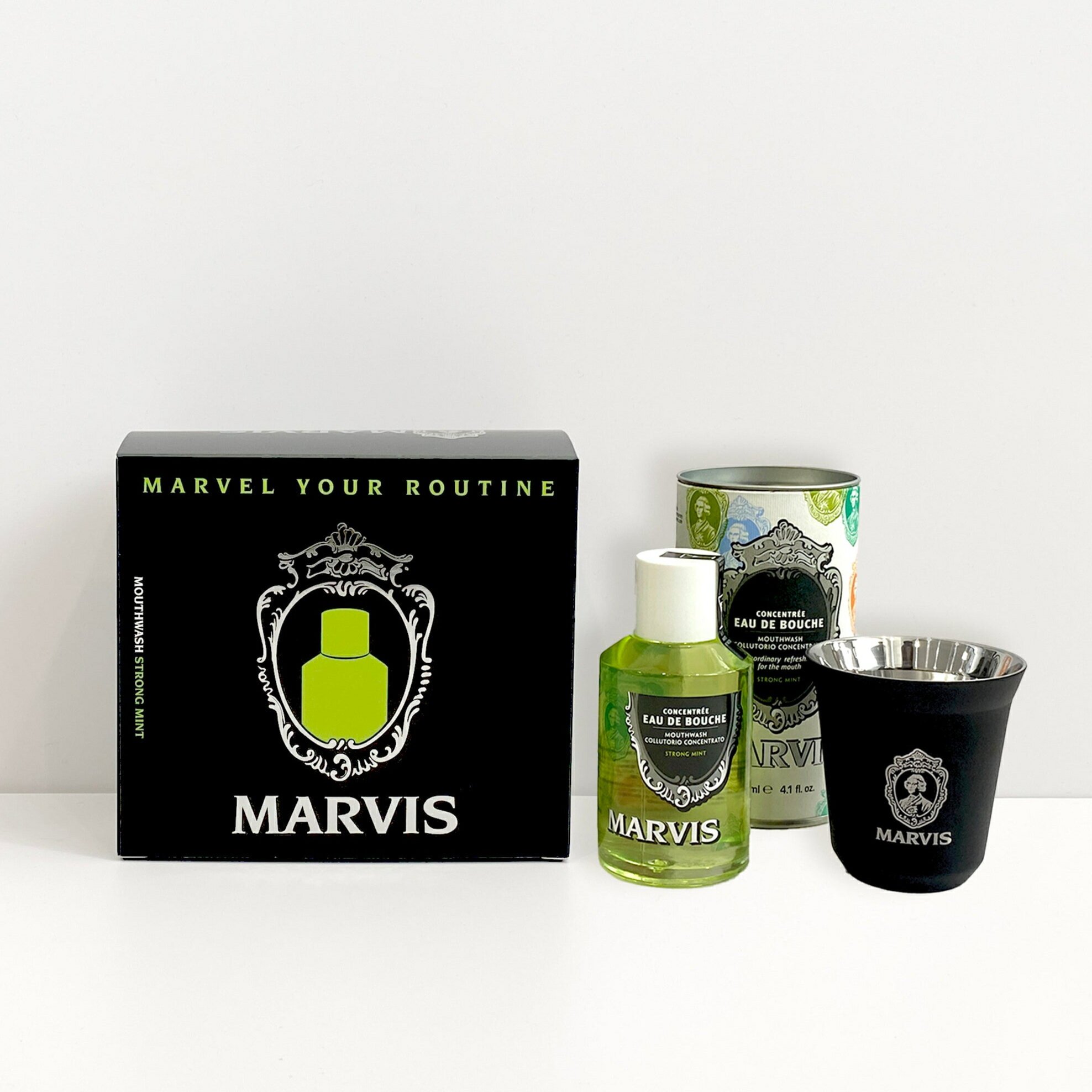 Rakuten - 【公式ストア】ハブ・ア・ナイス・ブレス マウスウォッシュセット マービス MARVIS ※偽造品にご注意ください！ 歯みがき 歯磨き マーヴィス marvis ギフト 男性 おしゃれ 海外 ブランド ギフト プレゼント 口コミ 女性 男性 レディース 誕生日 オーラルケア 口臭 ケア