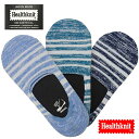 HEALTHKNIT (ヘルスニット)インステップソックス「ブレークボーダー」 靴下 set socks 3足セット 国内正規品 ヘルスニット ショート スニーカー ソックス 3SET メンズ アメカジ 25-27cm SUMMERSALE OUTLET