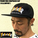 yUSAAizTHRASHER XbV[ FLAME MAG SNAPBACK hJ CAP XibvobN Lbv Xg[g XP[g{[h XP{[ Y fB[X/ 3131364