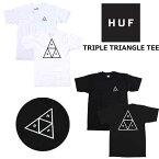 HUF(ハフ) Tシャツ TRIPLE TRIANGLE S/S TEE トリプル トライアングル ロゴT 半袖 USAモデル Tシャツ クルーネック 半袖 メンズ レディース カットソー スケートボード ストリート キース・ハフナゲル/TSBSC1114/summersale