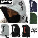 【THRASHER】スラッシャー バラクラバ フードウォーマー/フード ネックウォーマー 16TH-K52 17TH-K56 balaclava スノーボード スケート サーフ アウトドア