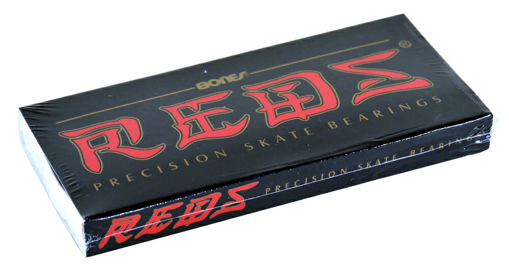 BONES ベアリング 8個SET REDS【レッズ】 ボーンズ ベアリング BONES BEARING (ボーンズベアリング) REDZ SKATEBOARD BEARINGS 8 PACK スケボー ベアリングスケートボード パーツ ウィール スケボー sk8 8点セット スケートボード スクーター ローラーブレード