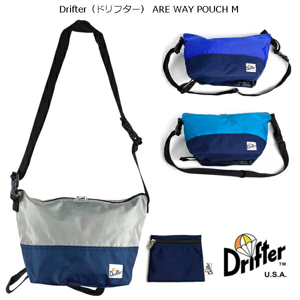 ARE WAY POUCH M アーウェイポーチ MサイズARE WAY POUCH M 3Color 3WAY ショルダーバッグ ポーチ ハンドキャリー バッグインバッグ ミニポーチ付 旅行 アウトドア 小物入れ ナイロン メンズ レディース