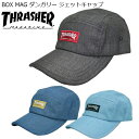 THRASHER@XbV[ CAP m18TH-C25nMAG LOGO BOX MAG _K[ WFbgLbv 5pl Y fB[X Xg[g XP[^[ Ki XP{[ XP[g{[h