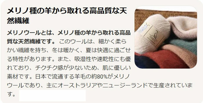 HEALTHKNIT [ヘルスニット] メリノウール 超肉厚 単品 ソックス メリノソックス 靴...